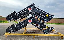 Stoll FC 250P Compactline Schwinge mit Parallelführung , Baujahr 2022 , NEU mit Lackschäden und kleinen optischen Fehlern , ** Ideal für Kompakt-Traktoren ** Frontlader