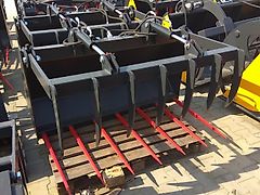 Hydraulische Greifschaufel – 2 Zylinder – 1,00 / 1,20 / 1,40 m – für Silage & Mist
