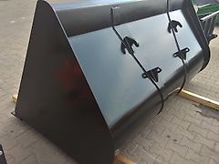 Volumenschaufel für Teleskoplader – 1,80 / 2,00 / 2,20 / 2,40 m – für Schüttgut & Getreide