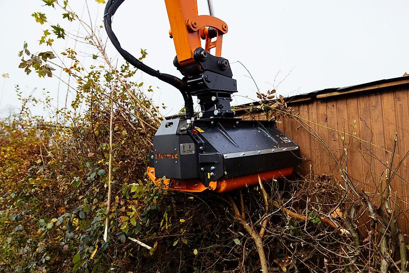 TIFERMEC TIROK 100 LD Hydr. Mulchkopf /Mulcher /Gestrüppmulchkopf für Minibagger /Radlader