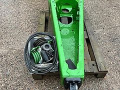Amazone Zugmauldeichsel Typ OHA 103602, BJ 2022, mit K80-Zugkugelkupplung und Pumpenantrieb