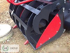 INTER-TECH crocodile bucket with burnt tines 1.5 m, SLK06