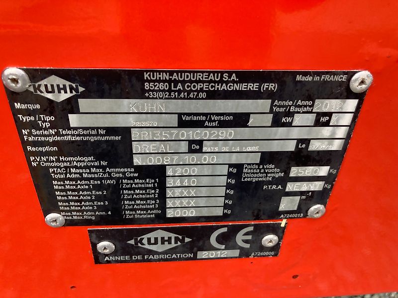 Kuhn 3570M