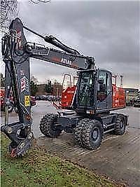 Atlas 190W mit OilQuick OQ70/55