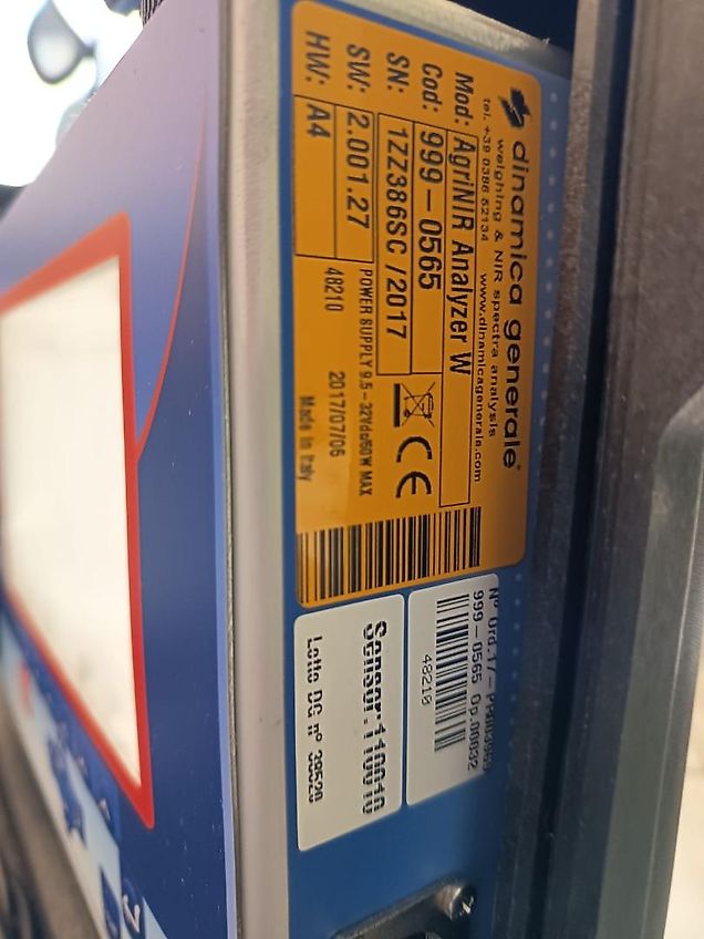 Dinamica Generale AgriNIR W - Dinamica Generale NIR Sensor