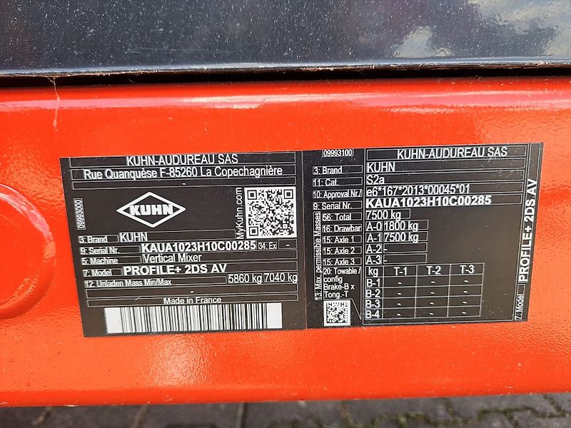 Kuhn Profile Plus 16.2 DS