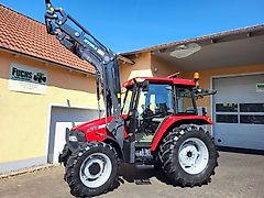 Case JX 70U mit Stoll-Industriefrontlader, original 2100 Bstd.