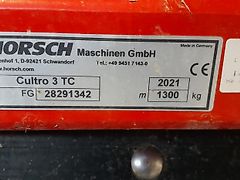 Horsch Cultro 3 TC
