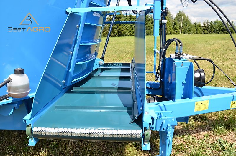 BESTAGRO Futtermischwagen Zamet 10m³ Komplett!!! Aufgabevorrichtung, Zweiganggetriebe, Beste Qualität!!!