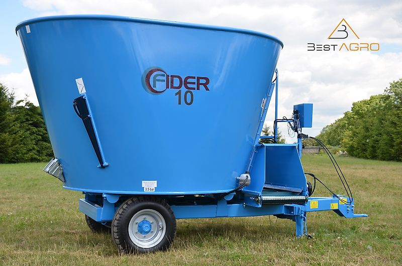 BESTAGRO Futtermischwagen Zamet 12m³ Komplett!!! Aufgabevorrichtung, Zweiganggetriebe, Beste Qualität!!!