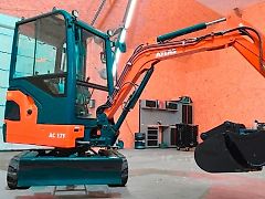 Atlas AC 17 F Kompaktbagger inkl. Schaufeln - Direkt betriebsbereit