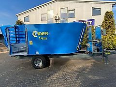 Zamet Futtermischwagen / Feed mixer / Melangeuse / Carro miscelatore / Кормораздатчик / Wóz paszowy 14 m3
