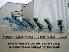 EURO-Jabelmann Förder- Stollenbänder, NEU, Länge: 1000 - 6000 mm, eigene Herstellung