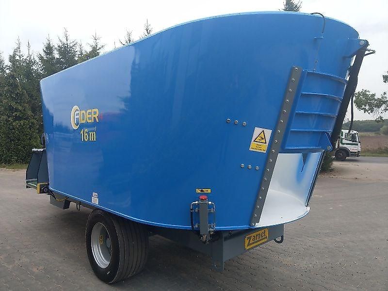 Zamet Futtermischwagen / Feed mixer / Melangeuse / Carro miscelatore / Кормораздатчик / Wóz paszowy 16 m3