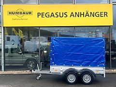 Humbaur HA 202513 KV Tieflader 2t. Plane+Spriegel