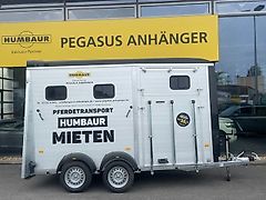 Humbaur Notos XTRA Pro 2-Pferdeanhänger Fronstausstieg