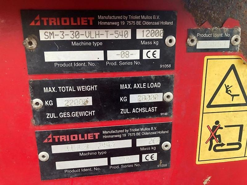 Trioliet SOLOMIX 3 3000 VLH-B-T
