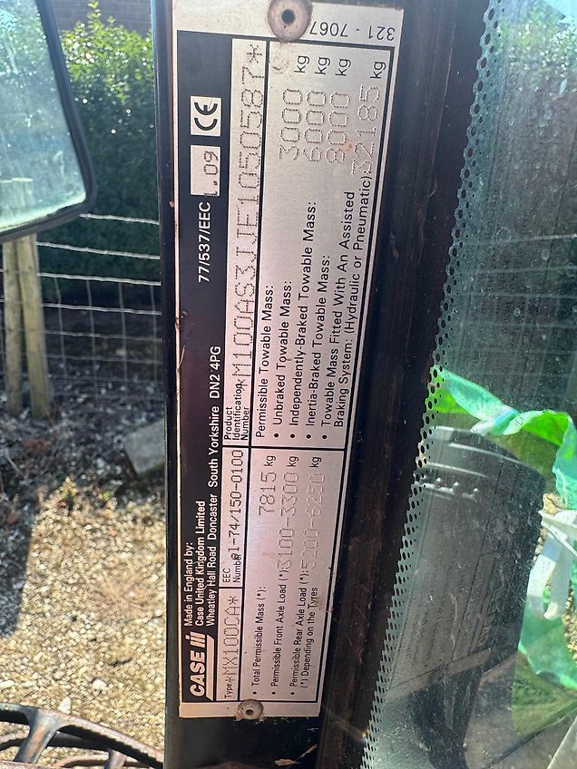 Case IH DUE IN: Case MX100C Tractor For Sale