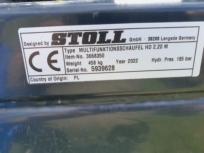 Stoll Greifschaufel 2,20m