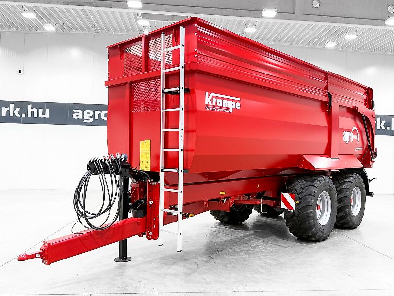 Krampe Big Body 700 Carrier (BB 700) 22 tons capacity, 32,8 m3, 60 cm extension, Made in Germany, premium trailer