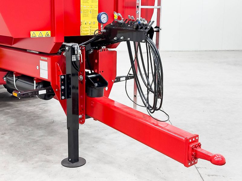 Krampe Big Body 700 Carrier (BB 700) 22 tons capacity, 32,8 m3, 60 cm extension, Made in Germany, premium trailer