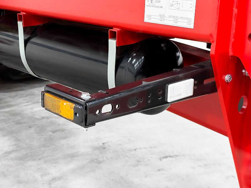 Krampe Big Body 700 Carrier (BB 700) 22 tons capacity, 32,8 m3, 60 cm extension, Made in Germany, premium trailer