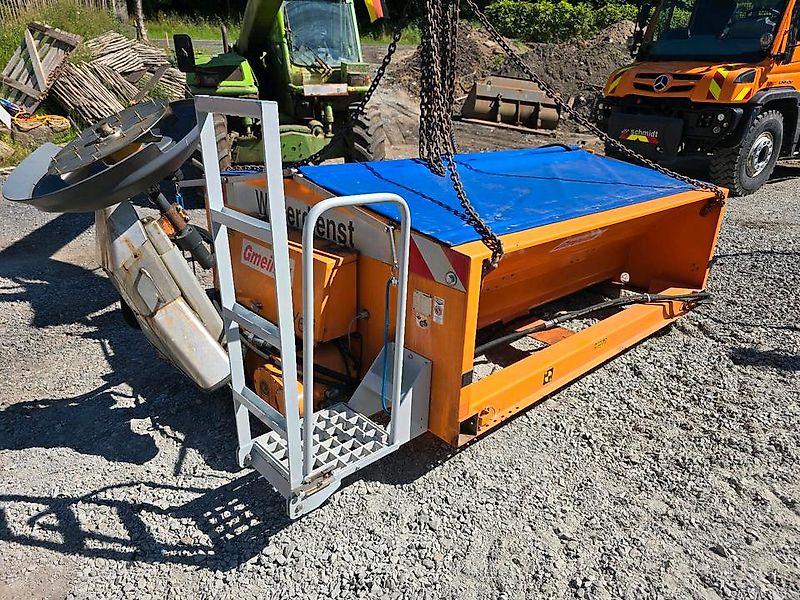 Gmeiner Yeti 1800w Salzstreuer Streuautomat Salzsilo Aufbau für Unimog UGE UGN 405/10 405/12 U318 U 318 423 323 327 427 429 Schmidt Winterdienst