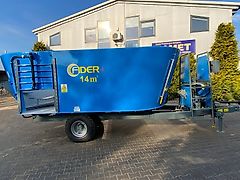 Zamet Futtermischwagen / Feed mixer / Melangeuse / Carro miscelatore / Кормораздатчик / Wóz paszowy 14 m3