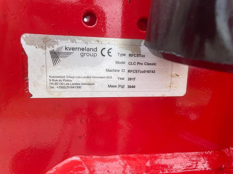 Kverneland CLC pro Classik -VHB-