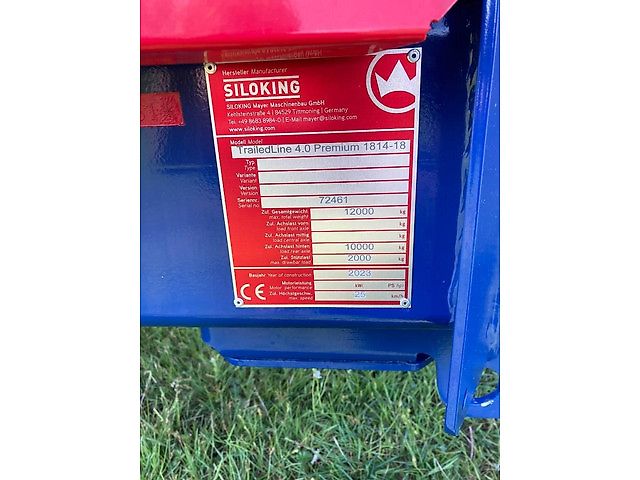 Siloking TrailedLine 4.0 Premium 1814-18