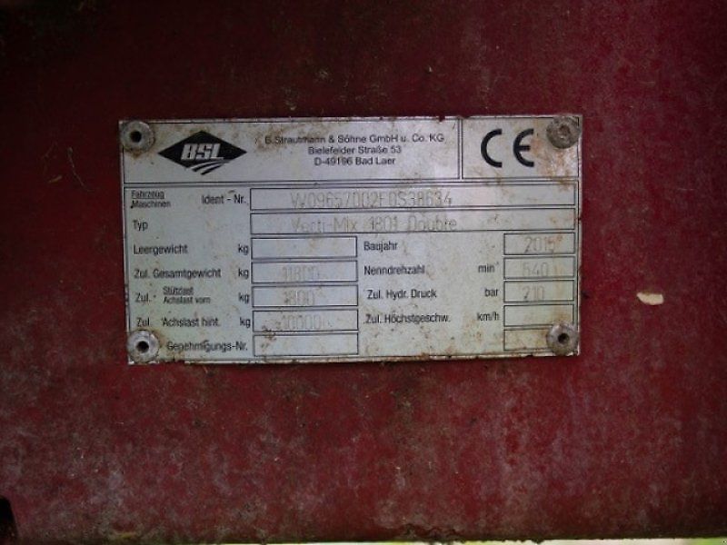 Strautmann Verti-Mix 1801 DOUBLE