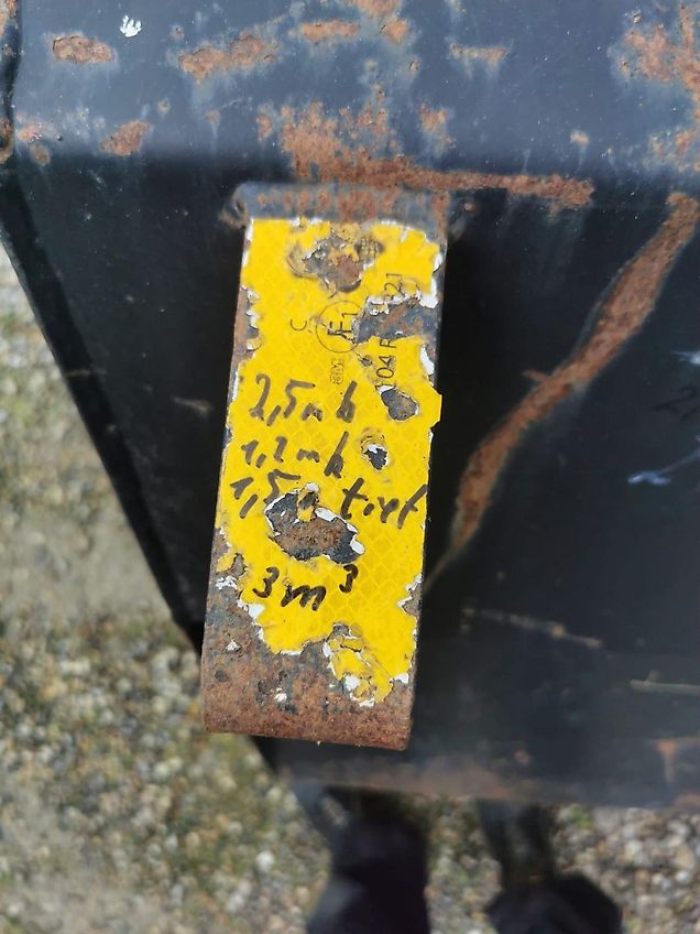 JCB Schwergut, Leichtgutschaufel JCB-Q-Fit 2,5 m 3m³