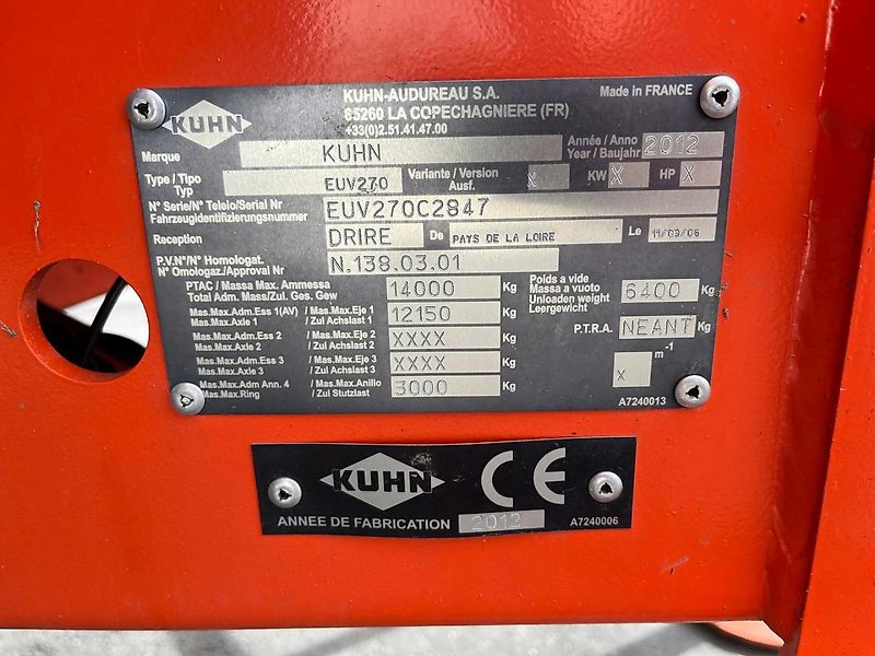 Kuhn 1670 Euromix