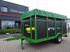 Pronar Viehtransportanhänger Kurier TO 46, 5,5 to, Auflauf- + Druckluftbremse, NEU