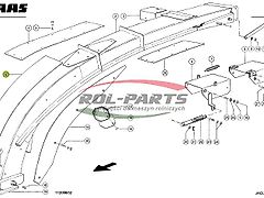 Claas Blech Jaguar 0000766342, 076634.2
