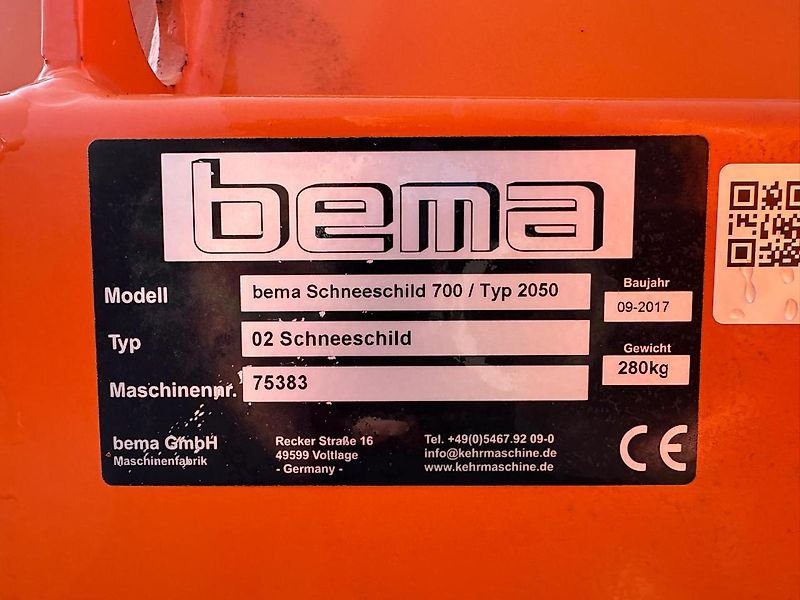 Bema Typ 700 2,05m