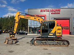 Hyundai HX 145 LCR / Engcon, 2 kauhaa, Rasvari