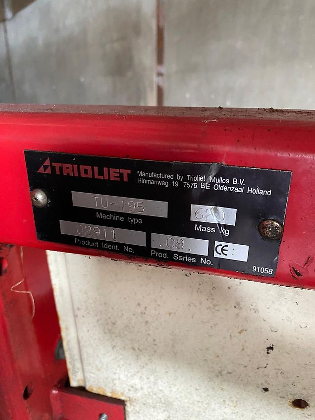 Trioliet TU 195 Mech. afschuiver