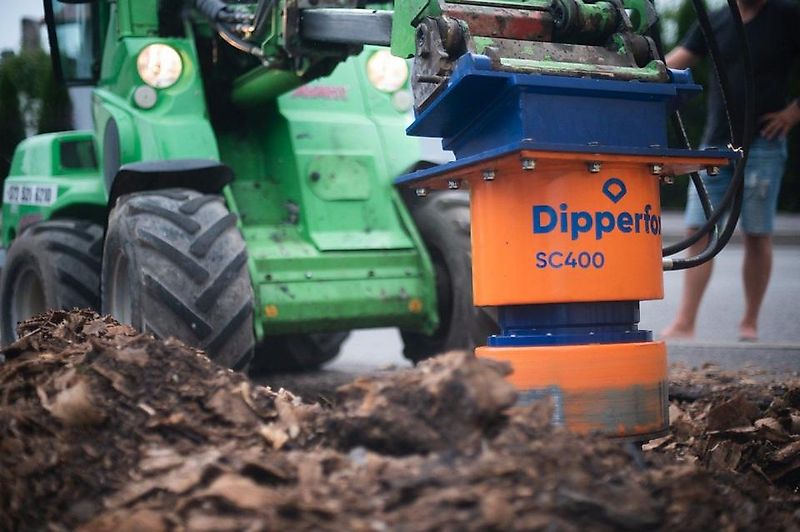 Avant / Multione Baumstumpffräse Dipperfox SC400 Komplettset für