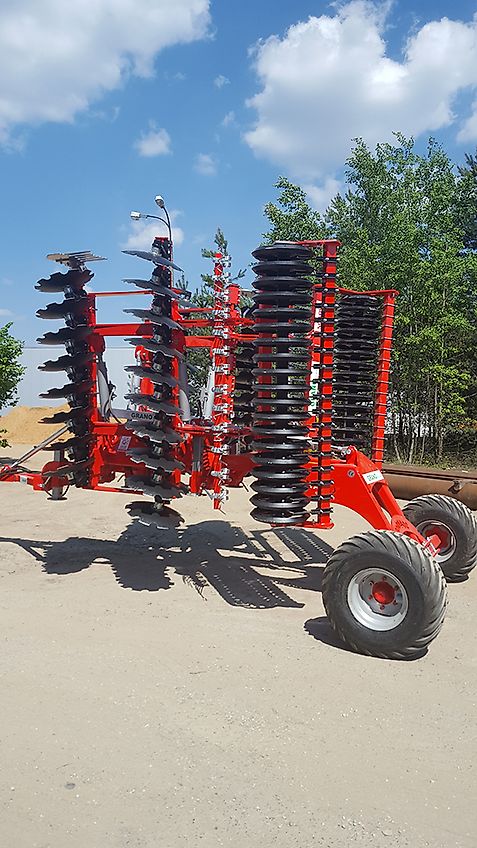 GRANO SYSTEM TOP-AGRO Scheibenegge 5M Transportbreite nur 2,42M! KSE-T5056H