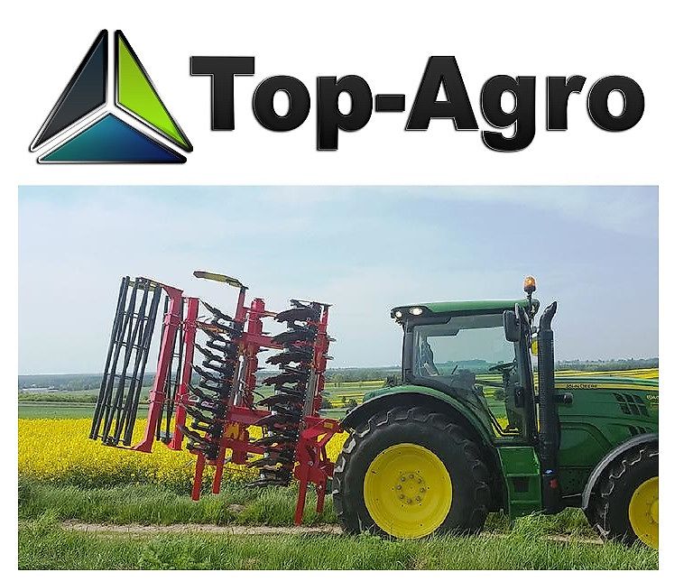 GRANO SYSTEM TOP-AGRO Scheibenegge 5M Transportbreite nur 2,42M! KSE-T5056H