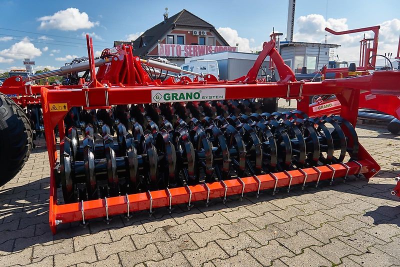 GRANO SYSTEM TOP-AGRO Scheibenegge 5M Transportbreite nur 2,42M! KSE-T5056H