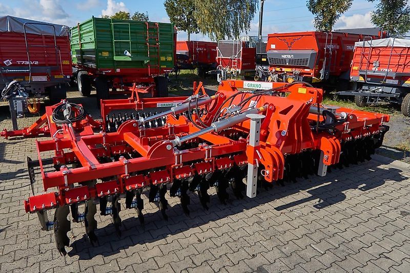 GRANO SYSTEM TOP-AGRO Scheibenegge 5M Transportbreite nur 2,42M! KSE-T5056H