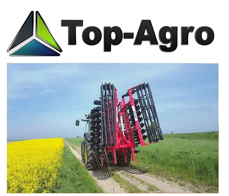 GRANO SYSTEM TOP-AGRO Scheibenegge 6M Transportbreite nur 2,42M! KSE-T6056H