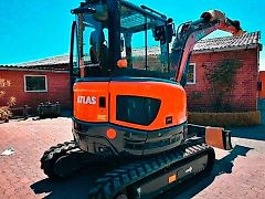 NEU - Kettenbagger günstig kaufen - ATLAS Minibagger AC 35UF - Finanzierung möglich