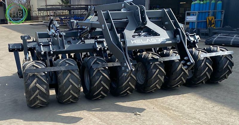 Helagro agregat talerzowy uprawowo-siewny z wałem oponowym AUTW 3m