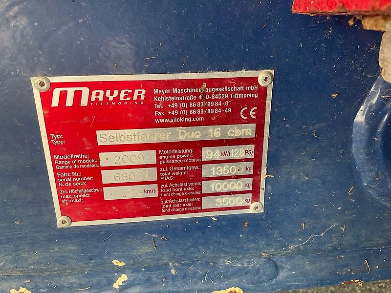 Siloking 16 m³ Selbstfahrer