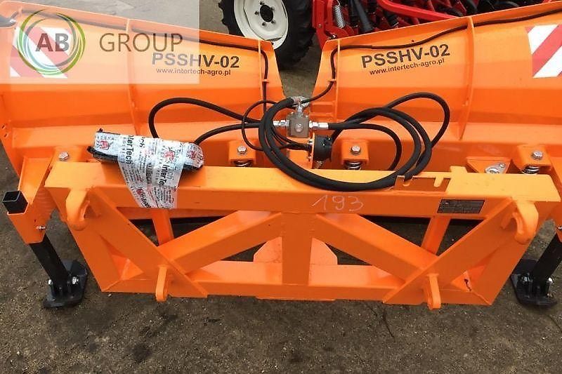 INTER-TECH Pług hydrauliczny PSSHV-02, 2,1 m