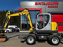 Wacker Neuson EW 100 / kärryt, pyörittäjä, hyvät varusteet!