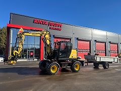 Yanmar B 110 W / Engcon, Kärry, 6-työlaitetta